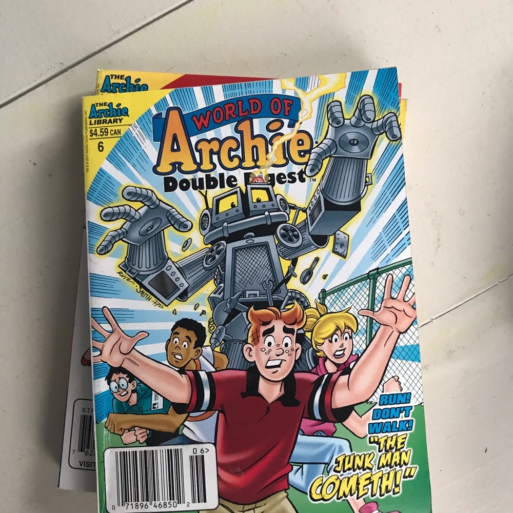 World of Archie Double Digest Comic #6- Red Cover